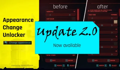 Appearance Change Unlocker — Character Preset Manager v2.2.0  