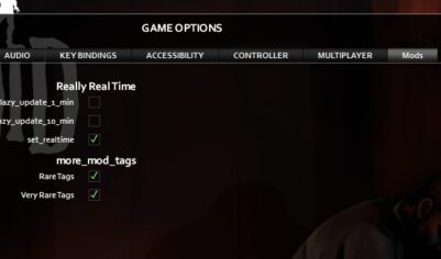 Mod Options (Build 41)