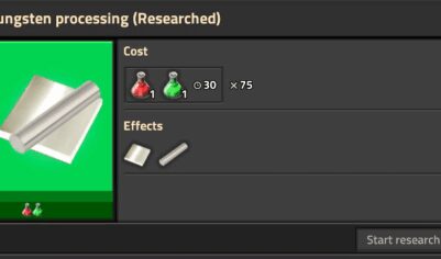 Tungsten [1.1]  
