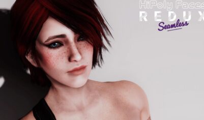 HiPoly Faces REDUX (Seamless Kit — CBBE — TWB — FG) v1.2.1  