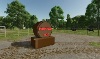 Стильные декоративные знаки EAV для Farming Simulator 25