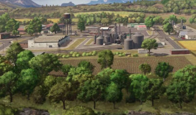 FarmerB0B’s Empty Flat Map 2X: Твой мир в Farming Simulator 25