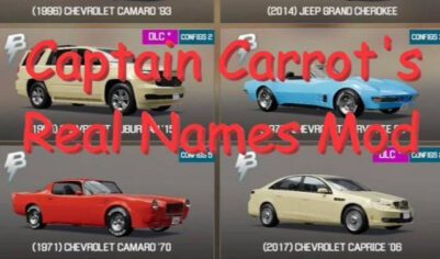 Real Names Mod – Реализм в Car Mechanic Simulator 2021