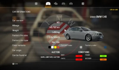 Мод BMW Names Proper