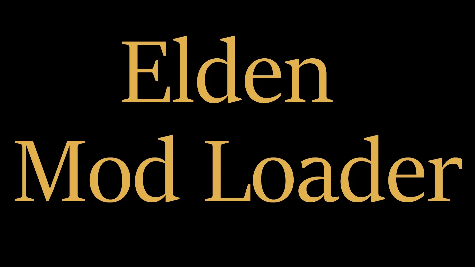 Elden Mod Loader 3.2                                  