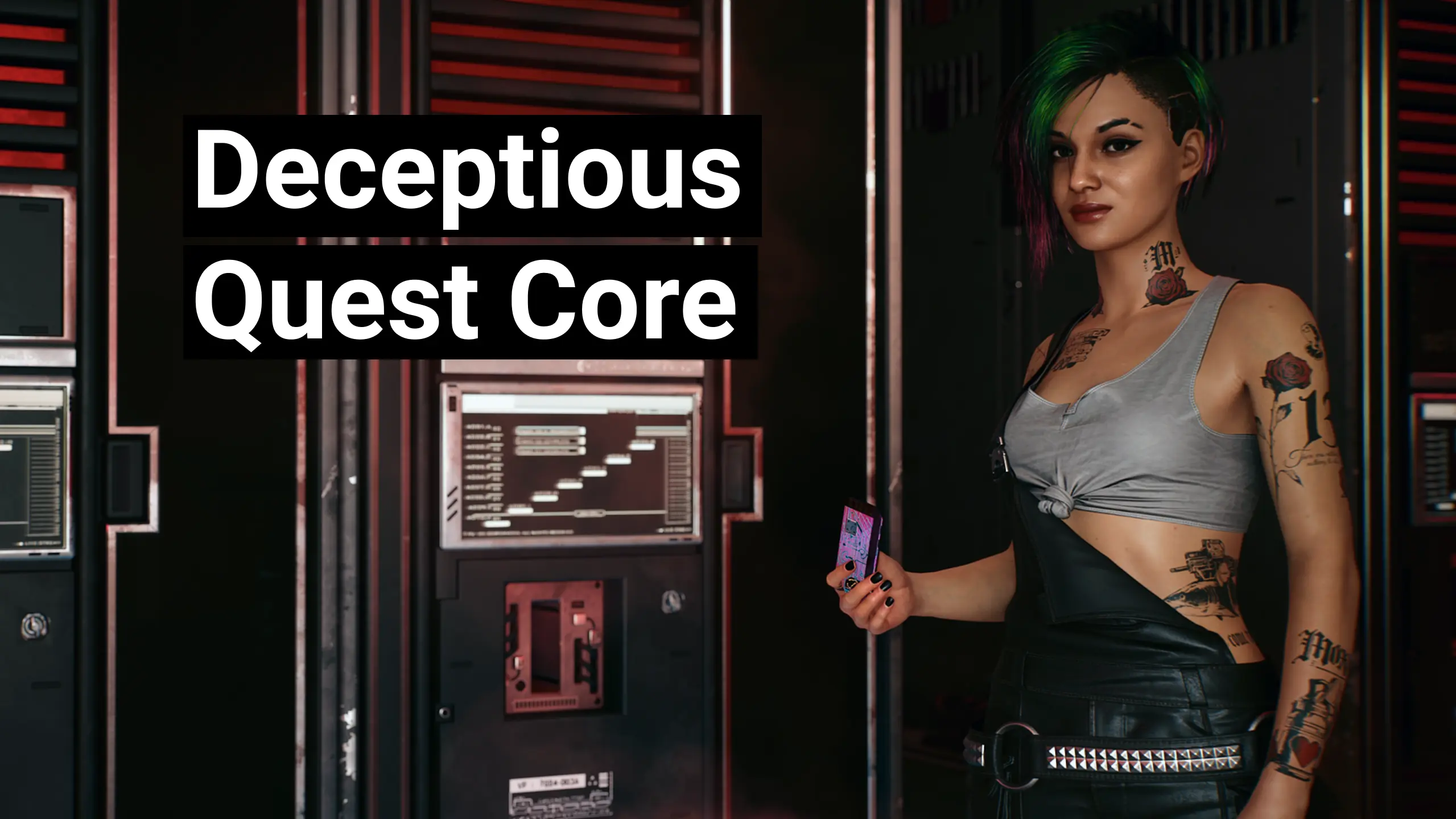 Cyberpunk 2077 «Deceptious Quest Core»
