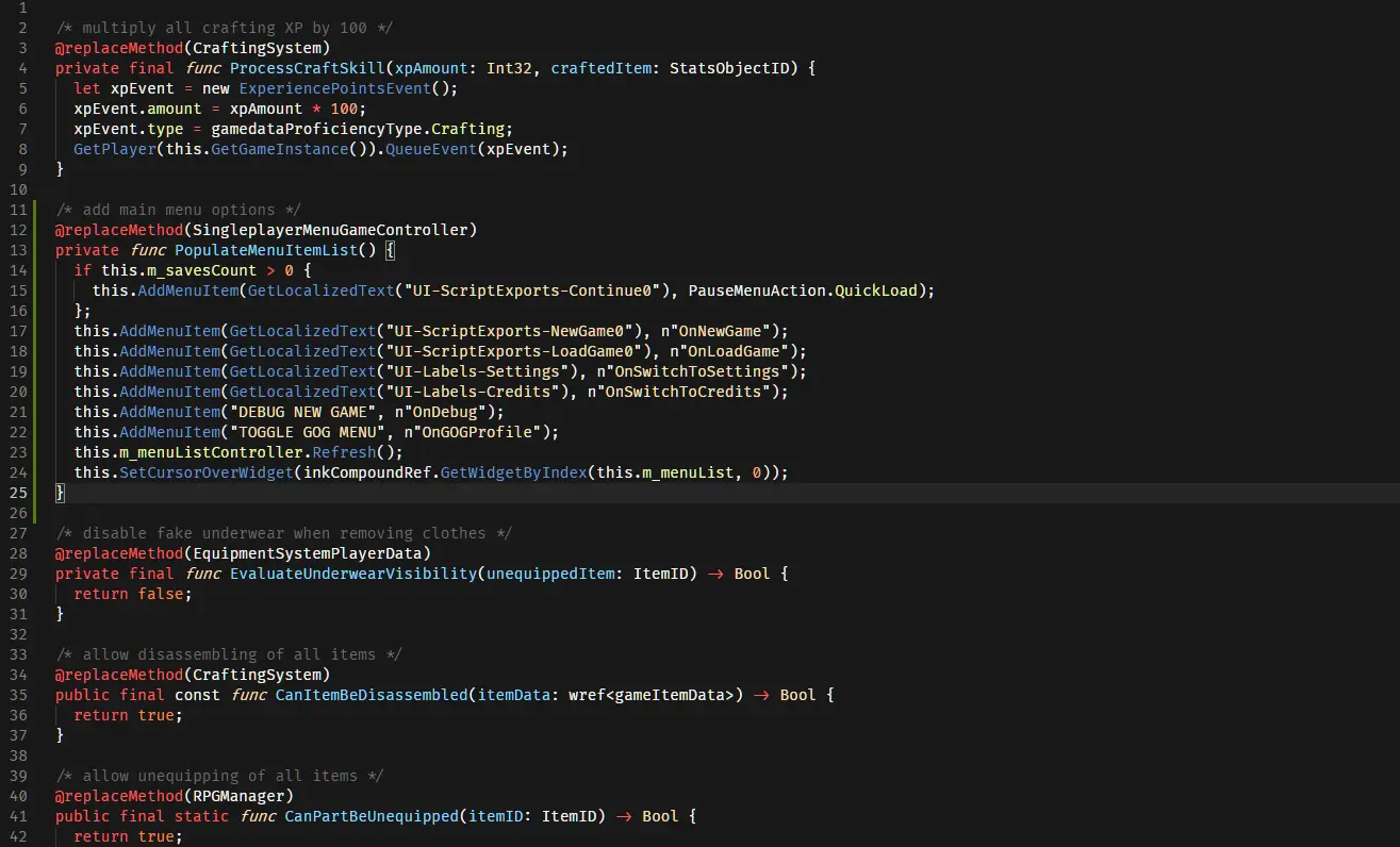 Cyberpunk 2077 «RedScript»