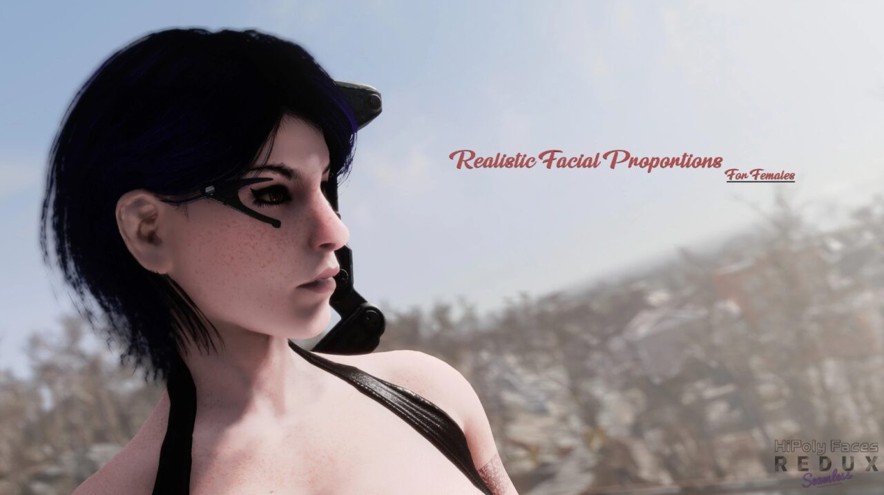 Realistic Facial Proportions — For Females — Face Slides