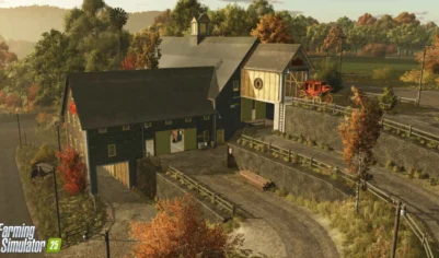 Riverbend Springs FS25: Сейв с огромным стартовым капиталом